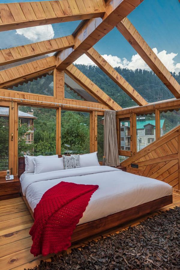 Saffronstays Monarch Manor, Manali - Regal Mansion Εξωτερικό φωτογραφία